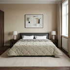 Duvet Invernale Trapuntato Grigio chiaro 200 x 240 cm