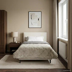 Duvet Invernale Trapuntato Grigio chiaro 140 x 220 cm