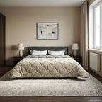 Duvet Invernale Trapuntato Grigio chiaro 220 x 240 cm