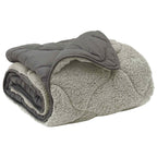 Duvet Invernale Trapuntato Grigio chiaro 220 x 260 cm