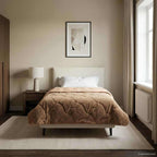 Duvet Invernale Talpa 135 x 200 cm Microfibra e Fleece Teddy