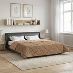 Duvet Invernale Talpa 200 x 200 cm Microfibra e Fleece Teddy