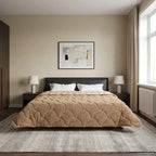Duvet Invernale Talpa 200 x 240 cm Microfibra e Fleece Teddy