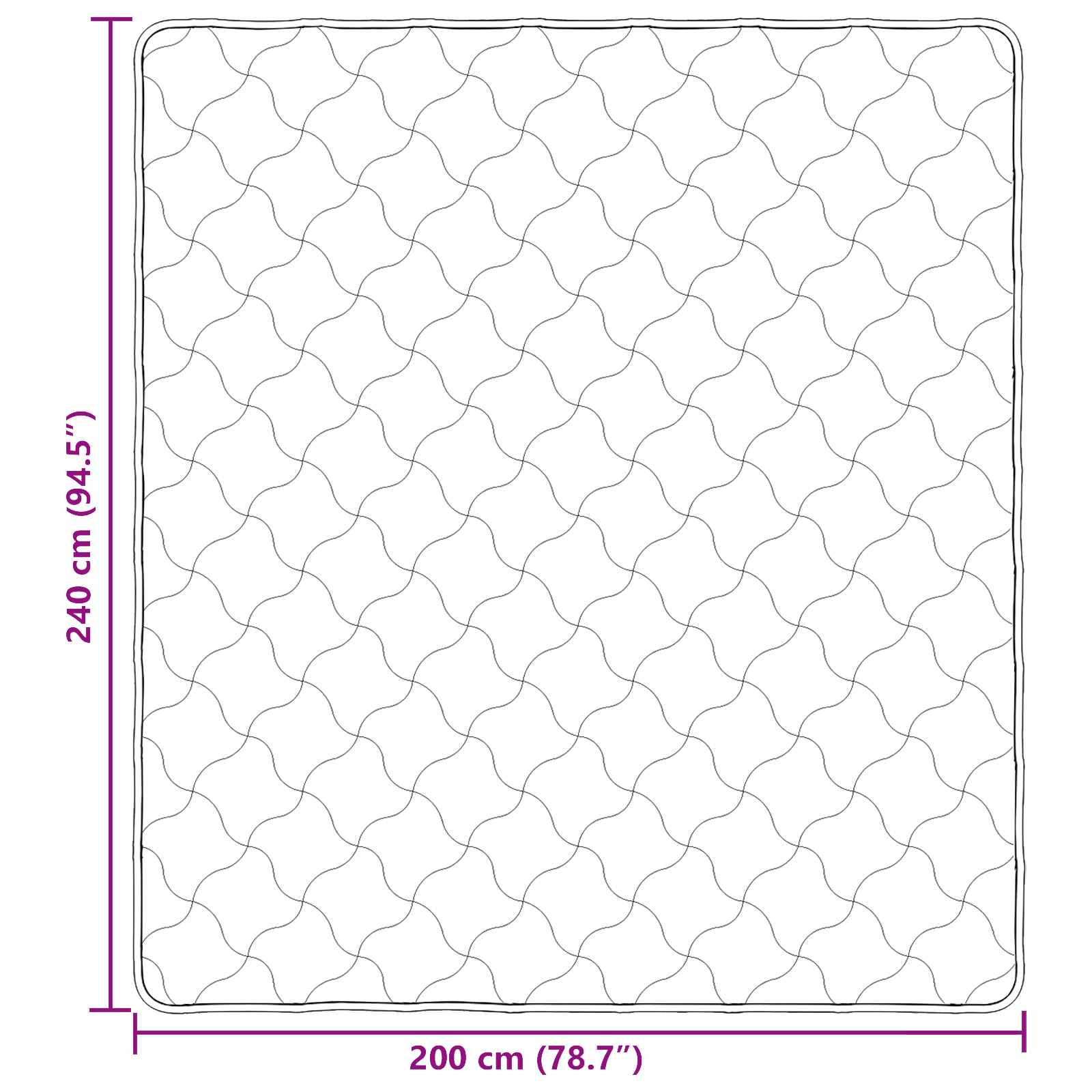 Duvet Invernale Talpa 200 x 240 cm Microfibra e Fleece Teddy