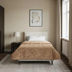 Duvet Invernale Talpa 155 x 220 cm Microfibra e Fleece Teddy