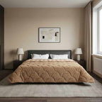 Duvet Invernale Talpa 220 x 240 cm Microfibra e Fleece Teddy