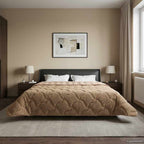 Duvet Invernale Talpa 220 x 260 cm Microfibra e Fleece Teddy