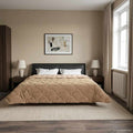 Duvet Invernale Talpa 240 x 260 cm Microfibra e Fleece Teddy