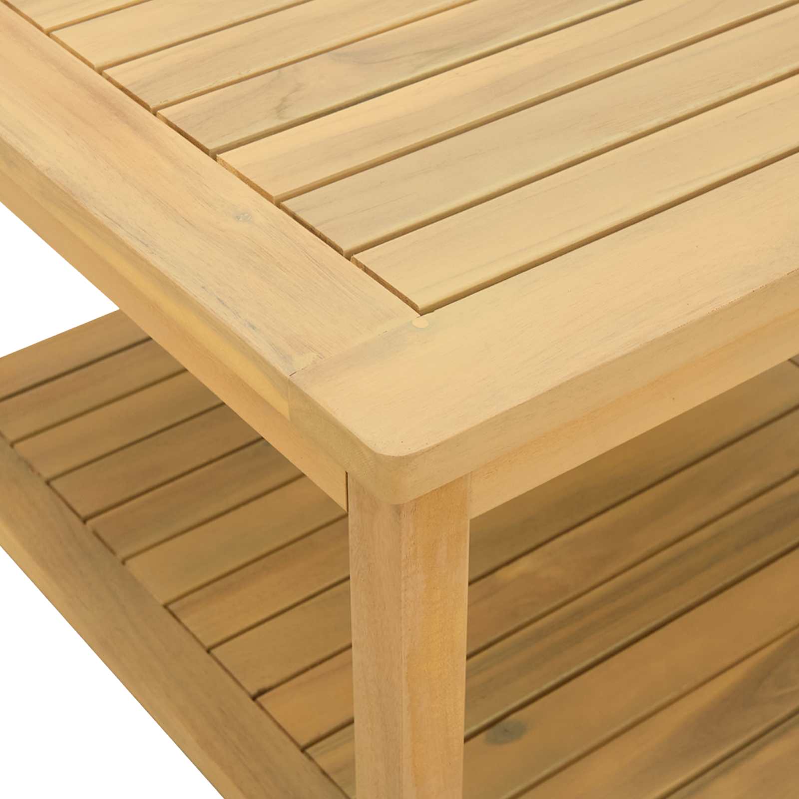 Tavolo laterale Olio Naturale 45 x 45 x 45 cm