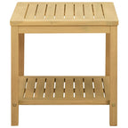 Tavolo laterale Olio Naturale 45 x 45 x 45 cm