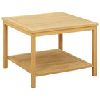 Tavolo laterale Olio Naturale 60 x 60 x 45 cm