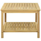 Tavolo laterale Olio Naturale 60 x 60 x 45 cm