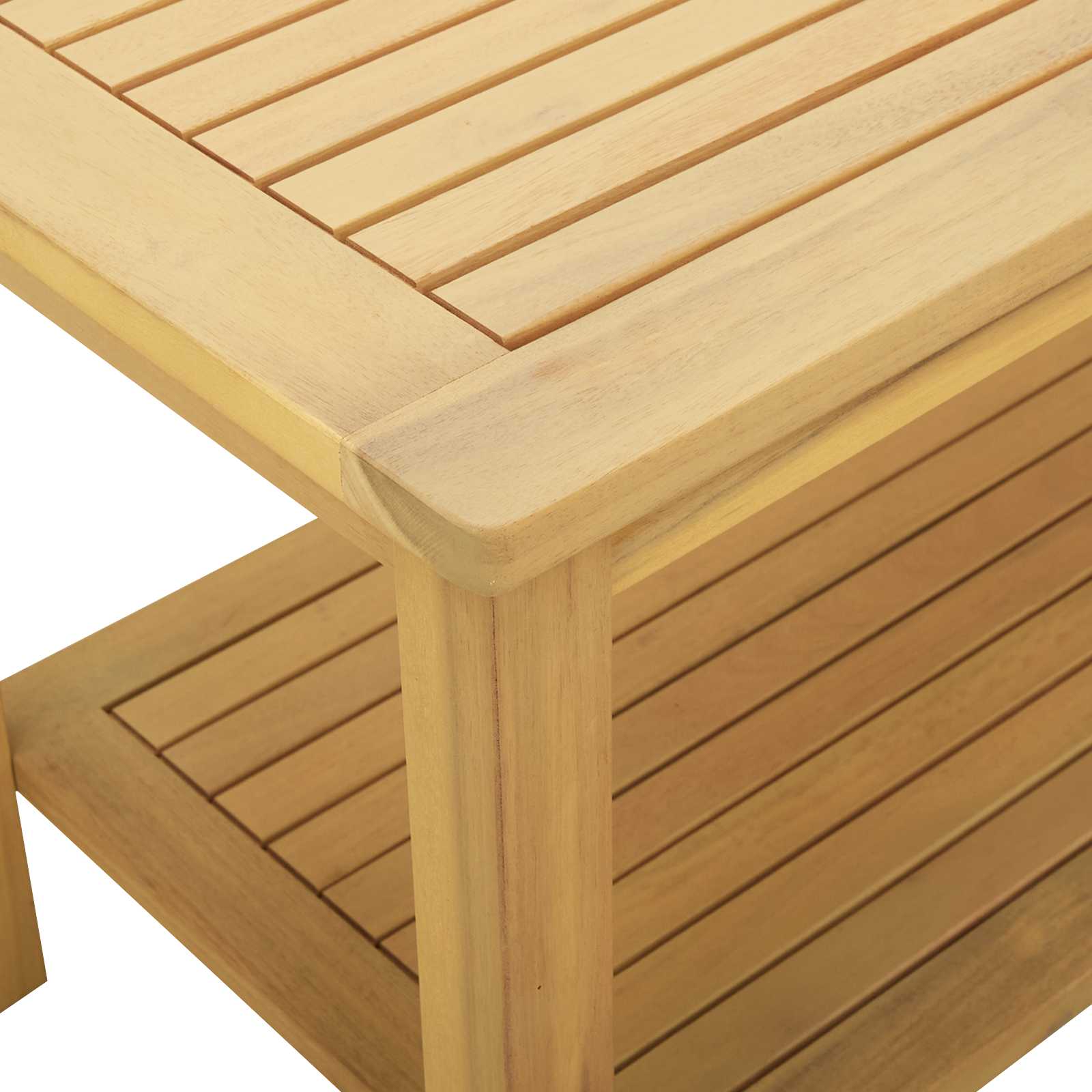 Tavolo laterale Olio Naturale 110 x 55 x 45 cm