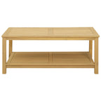 Tavolo laterale Olio Naturale 110 x 55 x 45 cm