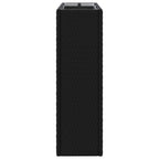 Vasetto alto Nero 55 x 22 x 70 cm polyrattan