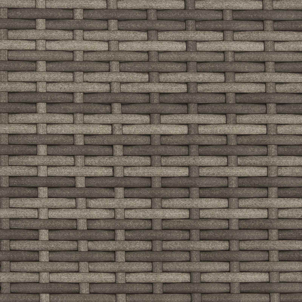 Vaso da Giardino con Trellis Grigio 35 x 30 x 135 cm polyrattan