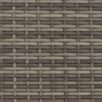 Vaso da Giardino con Trellis Grigio 35 x 30 x 135 cm polyrattan
