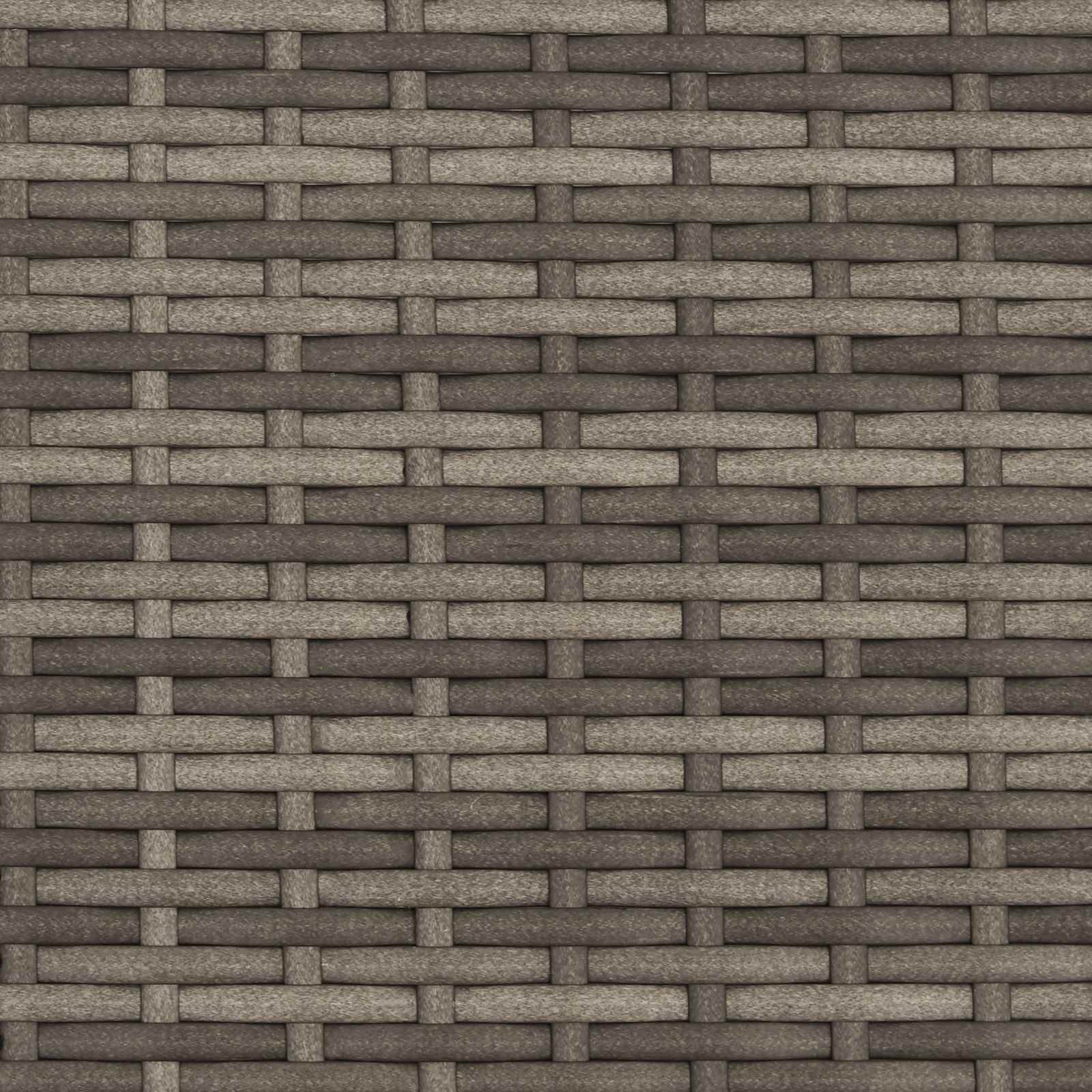 Vaso da Giardino con Trellis Grigio 70 x 30 x 135 cm polyrattan