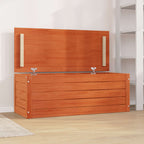 Scatola di Stoccaggio Marrone cerato 89 x 36,5 x 33 cm