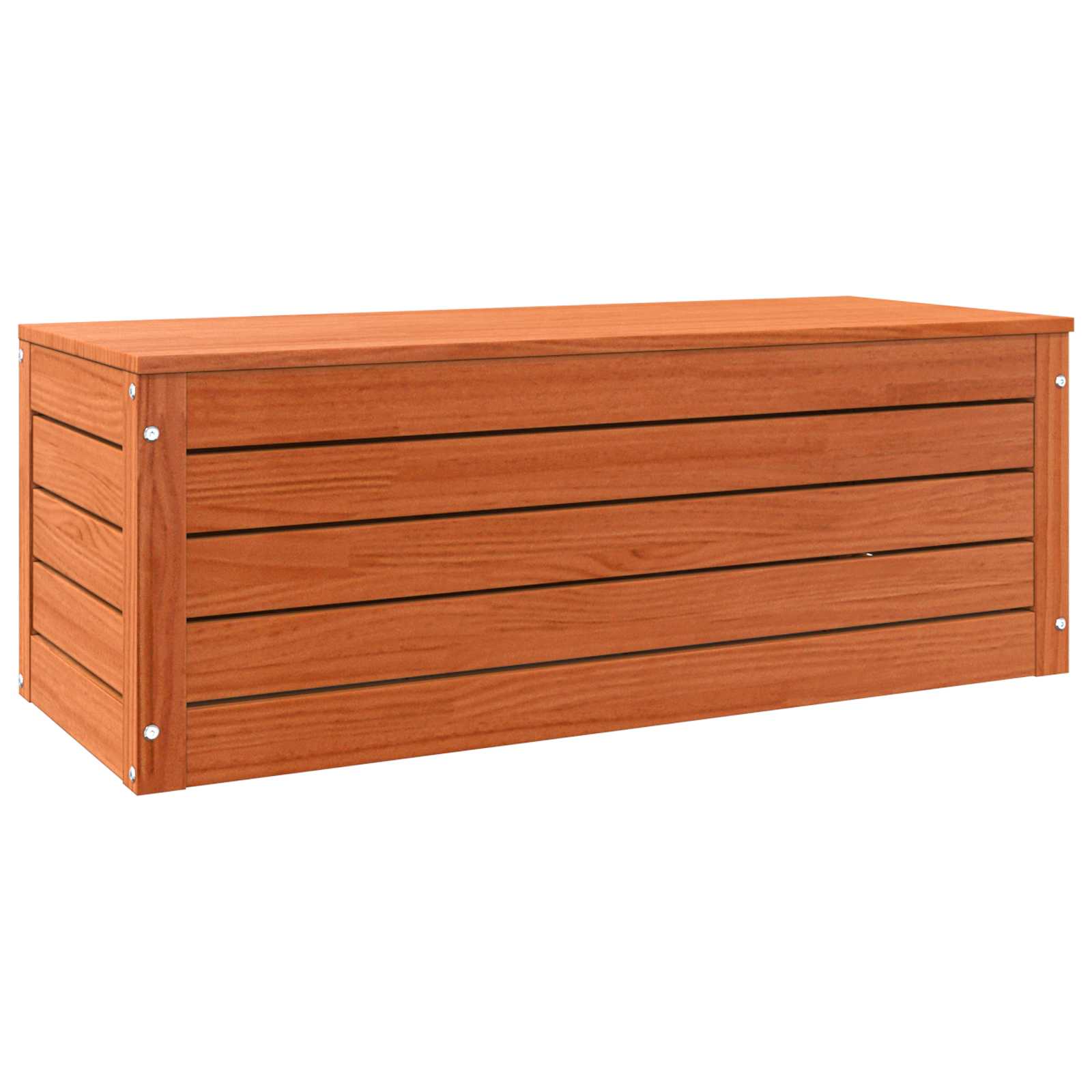 Scatola di Stoccaggio Marrone cerato 89 x 36,5 x 33 cm