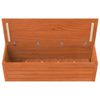 Scatola di Stoccaggio Marrone cerato 109 x 36,5 x 33 cm