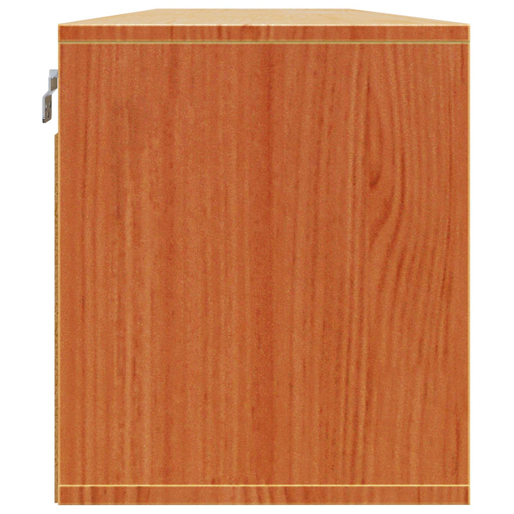 Armadietto a muro 2 pcs Marrone cerato 80 x 30 x 35 cm