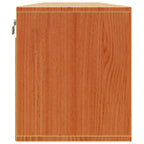 Armadietto a muro 2 pcs Marrone cerato 80 x 30 x 35 cm
