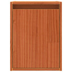 Armadietto a muro Marrone cerato 30 x 30 x 40 cm Pino massello