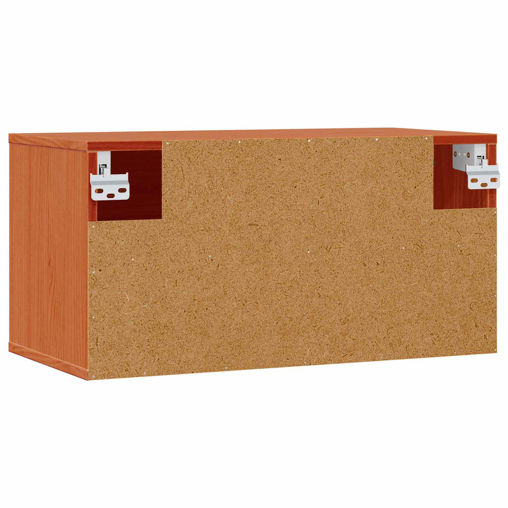 Armadietto a muro Marrone cerato 60 x 30 x 30 cm Pino massello