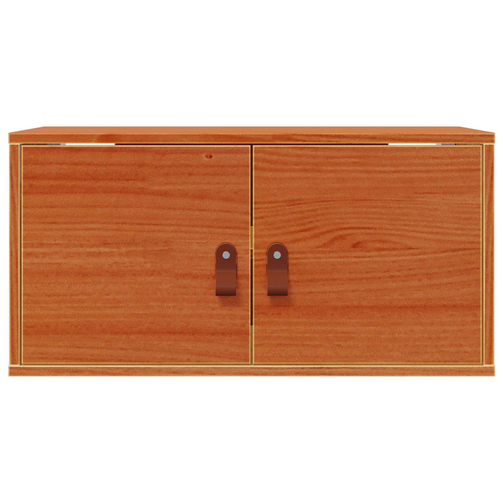 Armadietto a muro 2 pcs Marrone cerato 60 x 30 x 30 cm