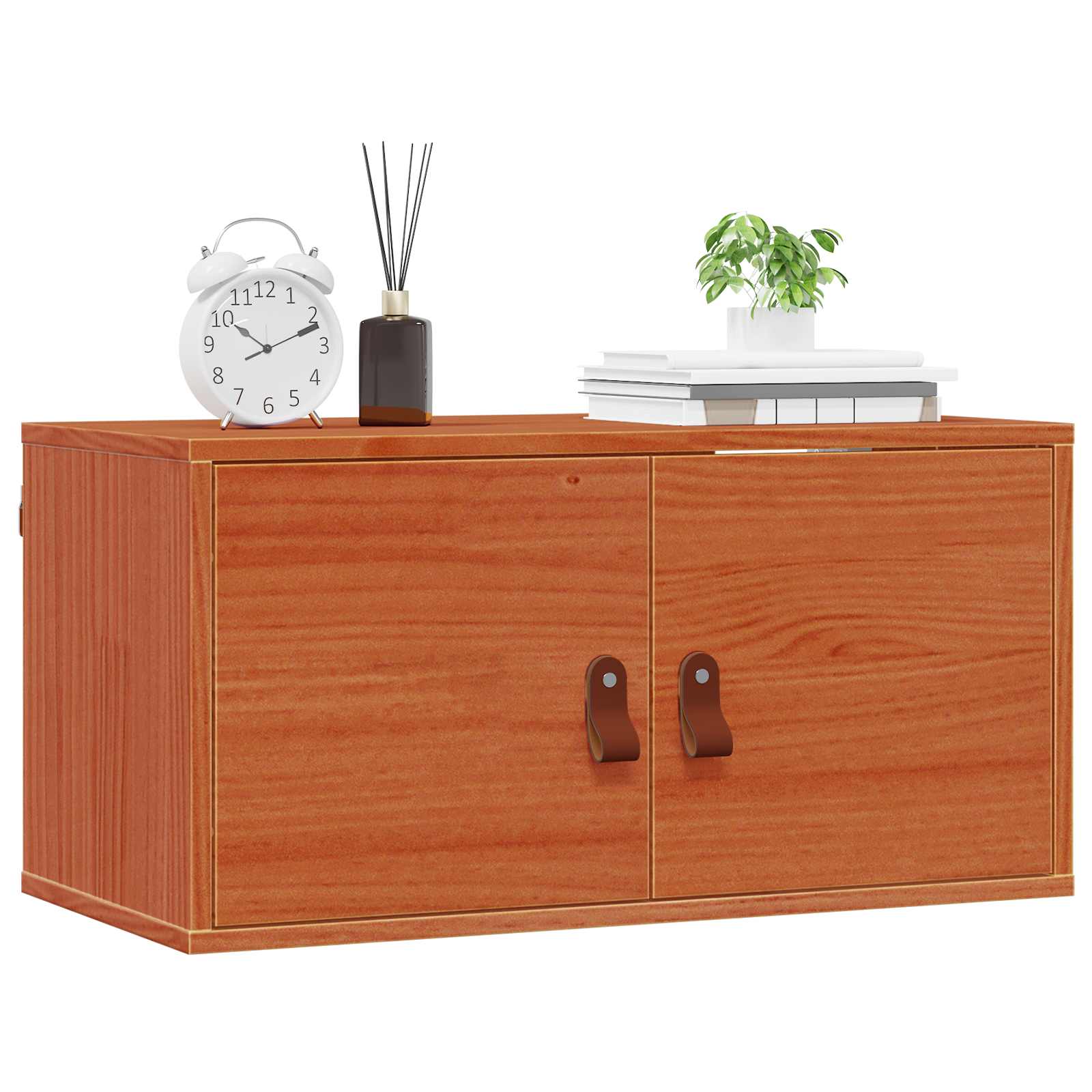 Armadietto a muro 2 pcs Marrone cerato 60 x 30 x 30 cm