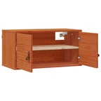 Armadietto a muro Marrone cerato 80 x 30 x 30 cm Pino massello