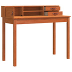 Scrivania con cassetto Marrone cerato 110 x 50 x 93 cm