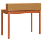 Scrivania con cassetto Marrone cerato 110 x 50 x 93 cm