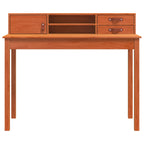 Scrivania con cassetto Marrone cerato 110 x 50 x 93 cm