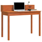 Scrivania con cassetto Marrone cerato 110 x 50 x 93 cm