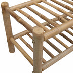 Scarpiera con lo scaffale Naturale 68 x 28 x 30 cm Bambù