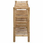 Scarpiera con lo scaffale Naturale 68 x 28 x 63 cm Bambù