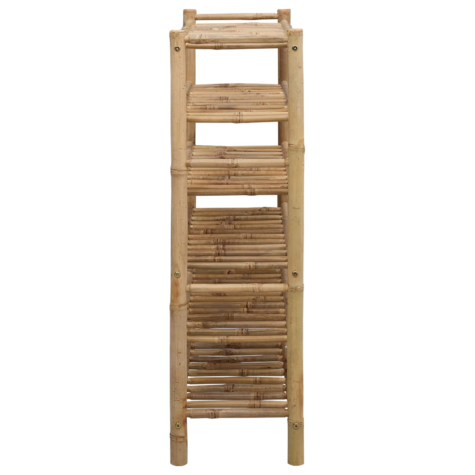 Scarpiera con lo scaffale Naturale 68 x 28 x 96 cm Bambù