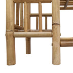 Scarpiera con lo scaffale Naturale 88 x 27 x 80 cm Bambù
