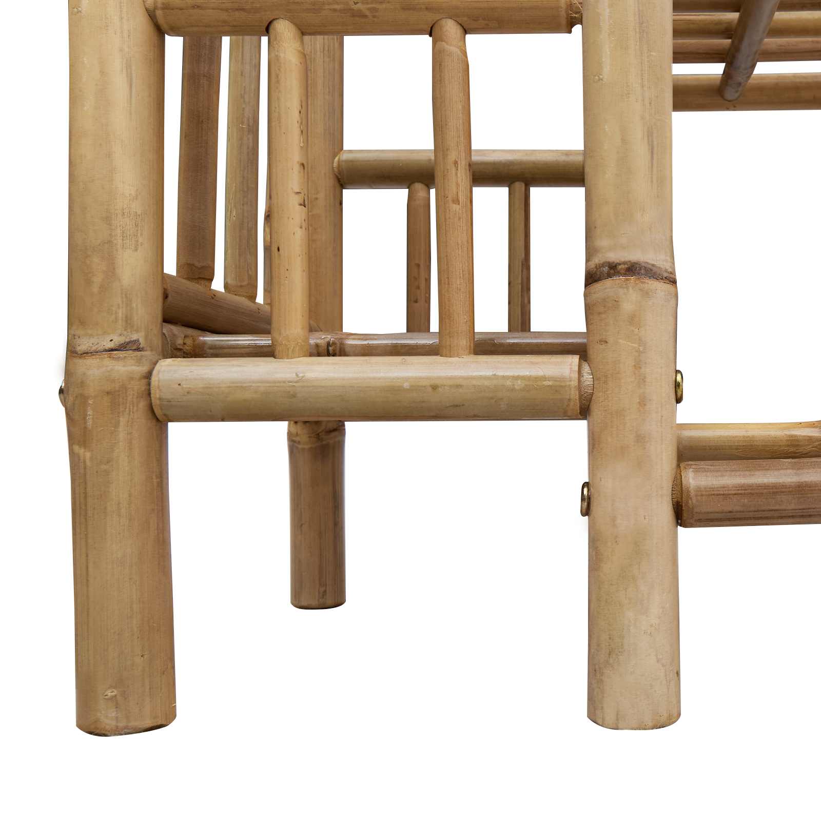 Scarpiera con lo scaffale Naturale 88 x 27 x 80 cm Bambù