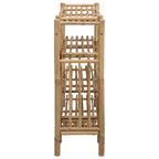 Scarpiera con lo scaffale Naturale 88 x 27 x 80 cm Bambù