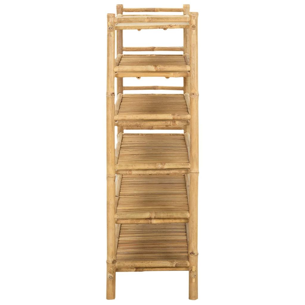 Scarpiera con lo scaffale Naturale 6 ripiani Bambù