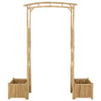 Arco da Giardino Naturale 177 x 40 x 205 cm Bambù