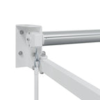 Telaio per tende da sole retrattile manuale Bianco 3,5 x 2 m