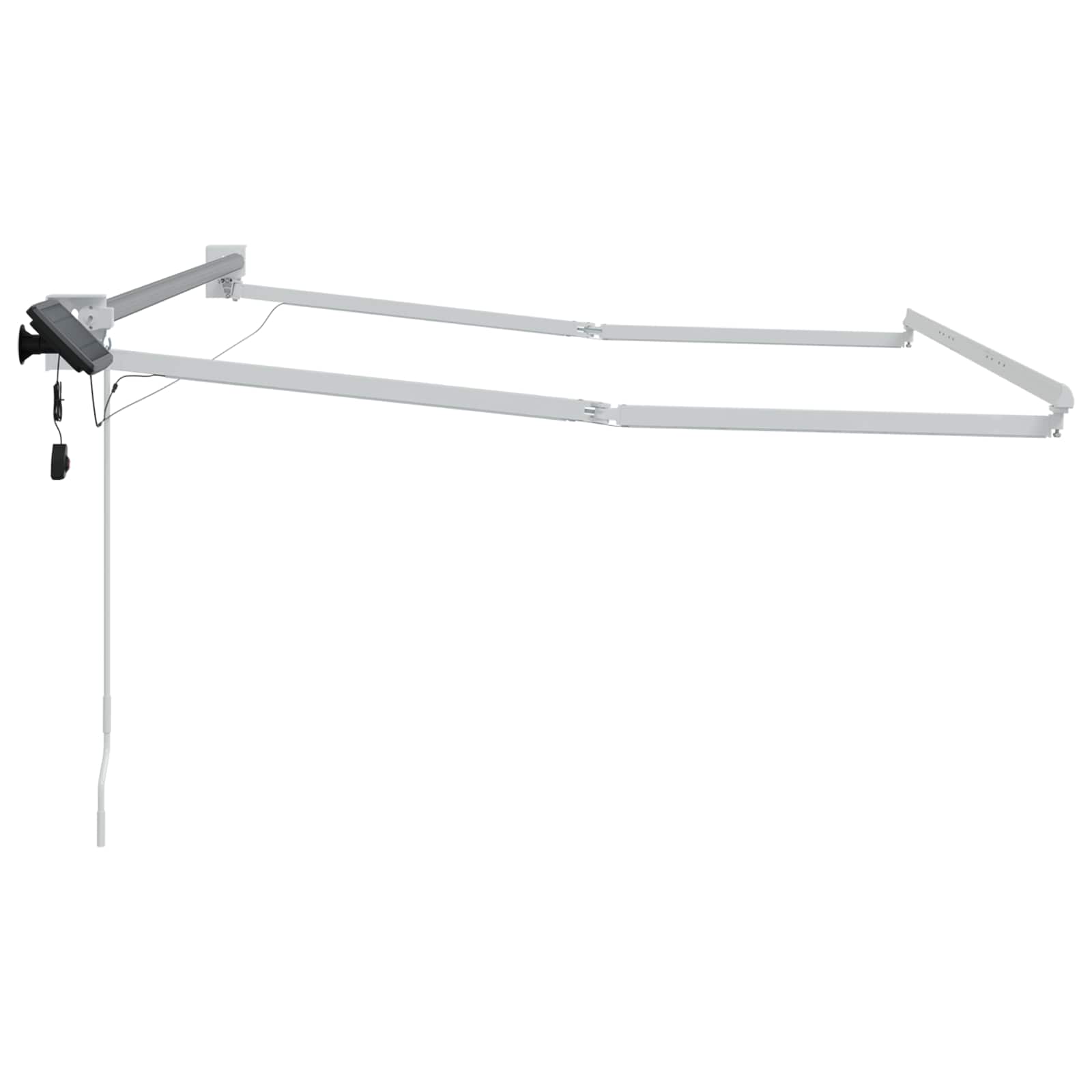 Struttura della tenda elettrica retrattile Bianco 2,5 x 2 m