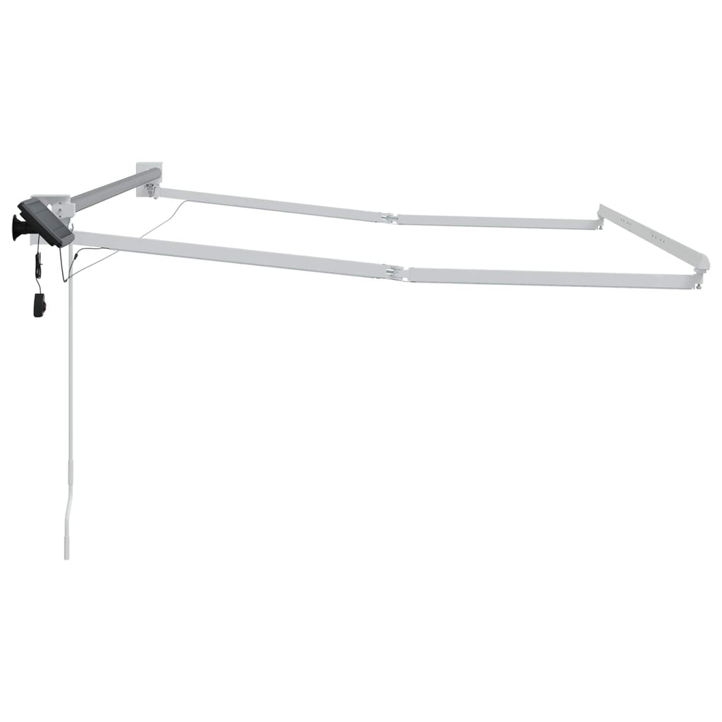 Struttura della tenda elettrica retrattile Bianco 3 x 2 m