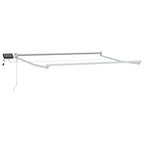 Struttura della tenda elettrica retrattile Bianco 3 x 2,5 m