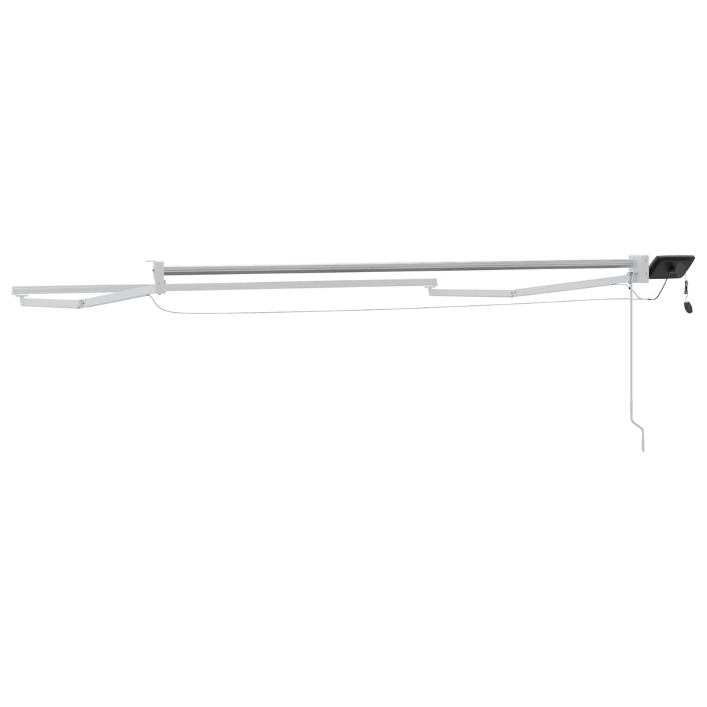 Struttura della tenda elettrica retrattile Bianco 3 x 2,5 m