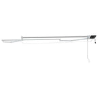 Struttura della tenda elettrica retrattile Bianco 3 x 2,5 m